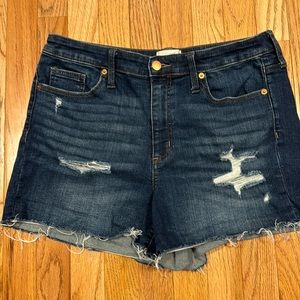 Universal thread high rise cut off shorts